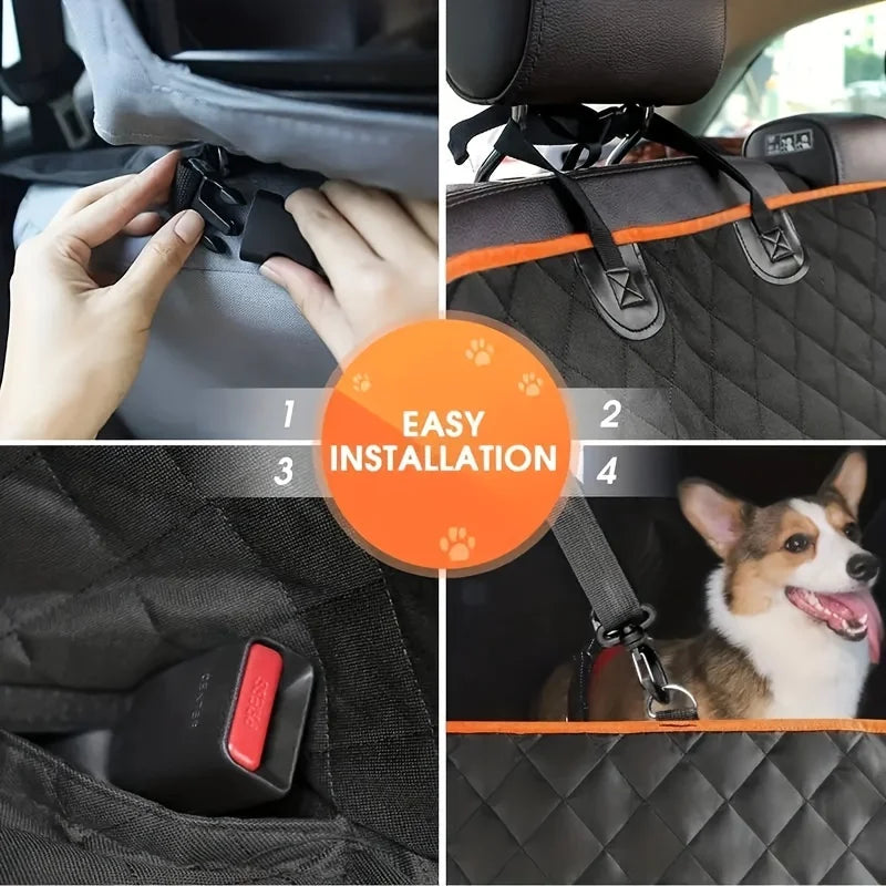Haleva™ RoadGuard Pro – Ultimate Car Seat Protector for Dogs