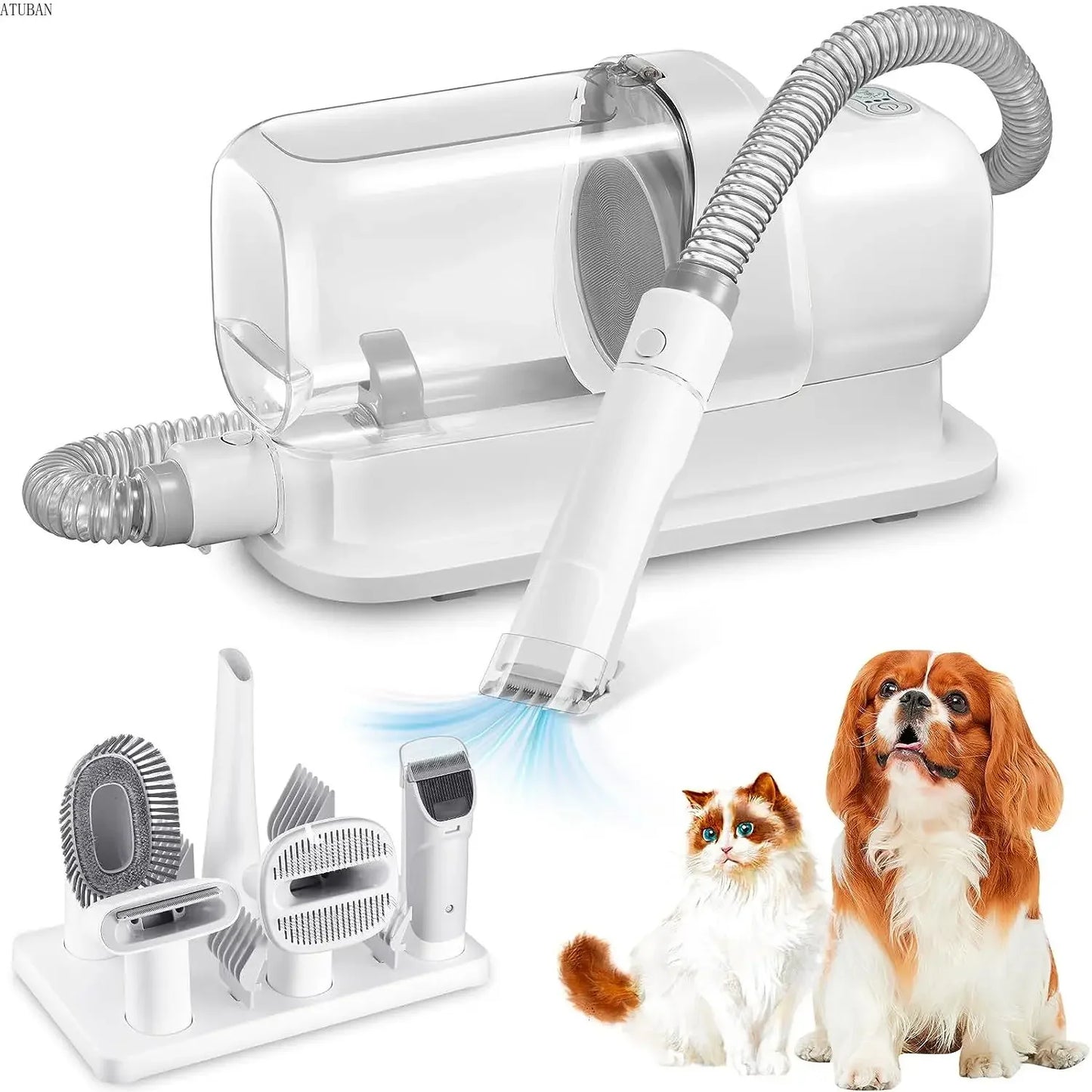 Haleva™ GroomPro 2-in-1 Grooming Vacuum System