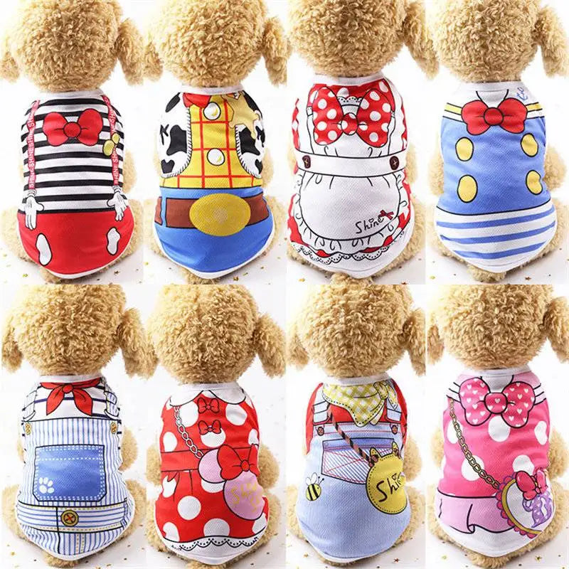 Haleva⢠All Season Cartoon Pet T-Shirt