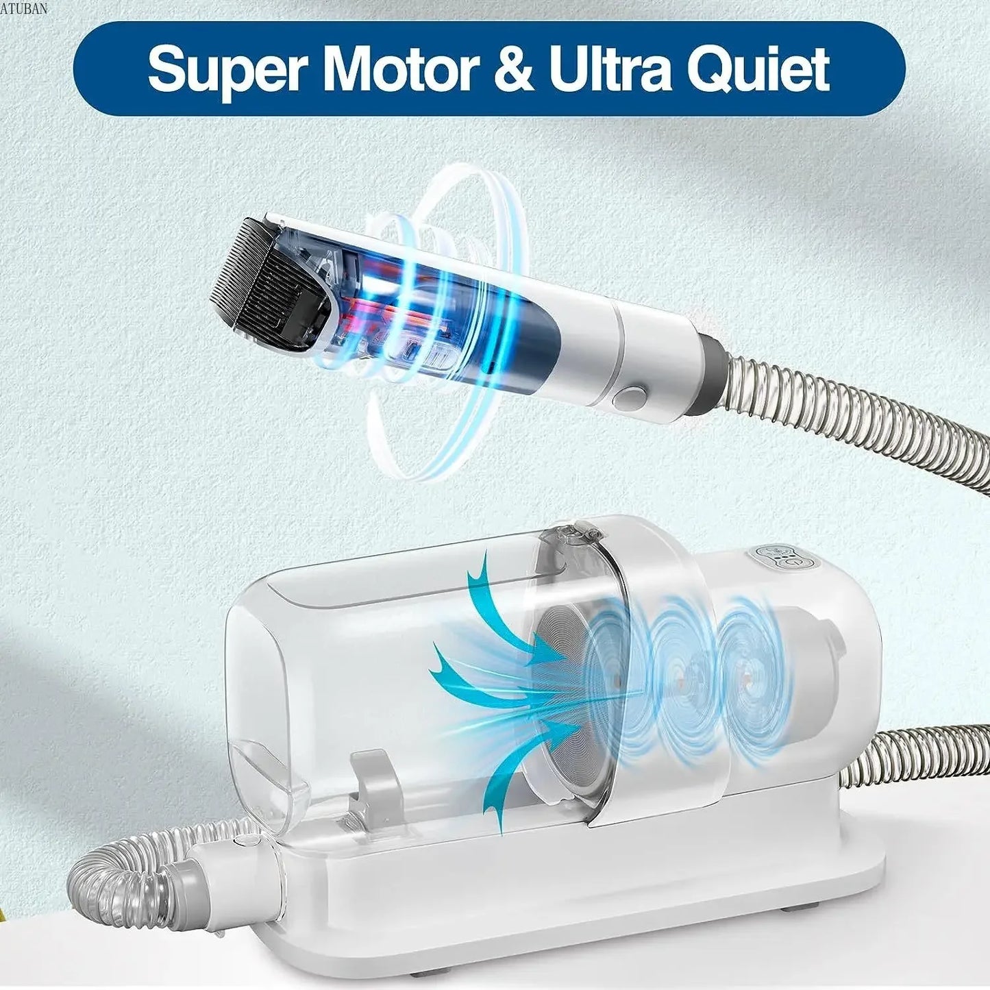 Haleva™ GroomPro 2-in-1 Grooming Vacuum System