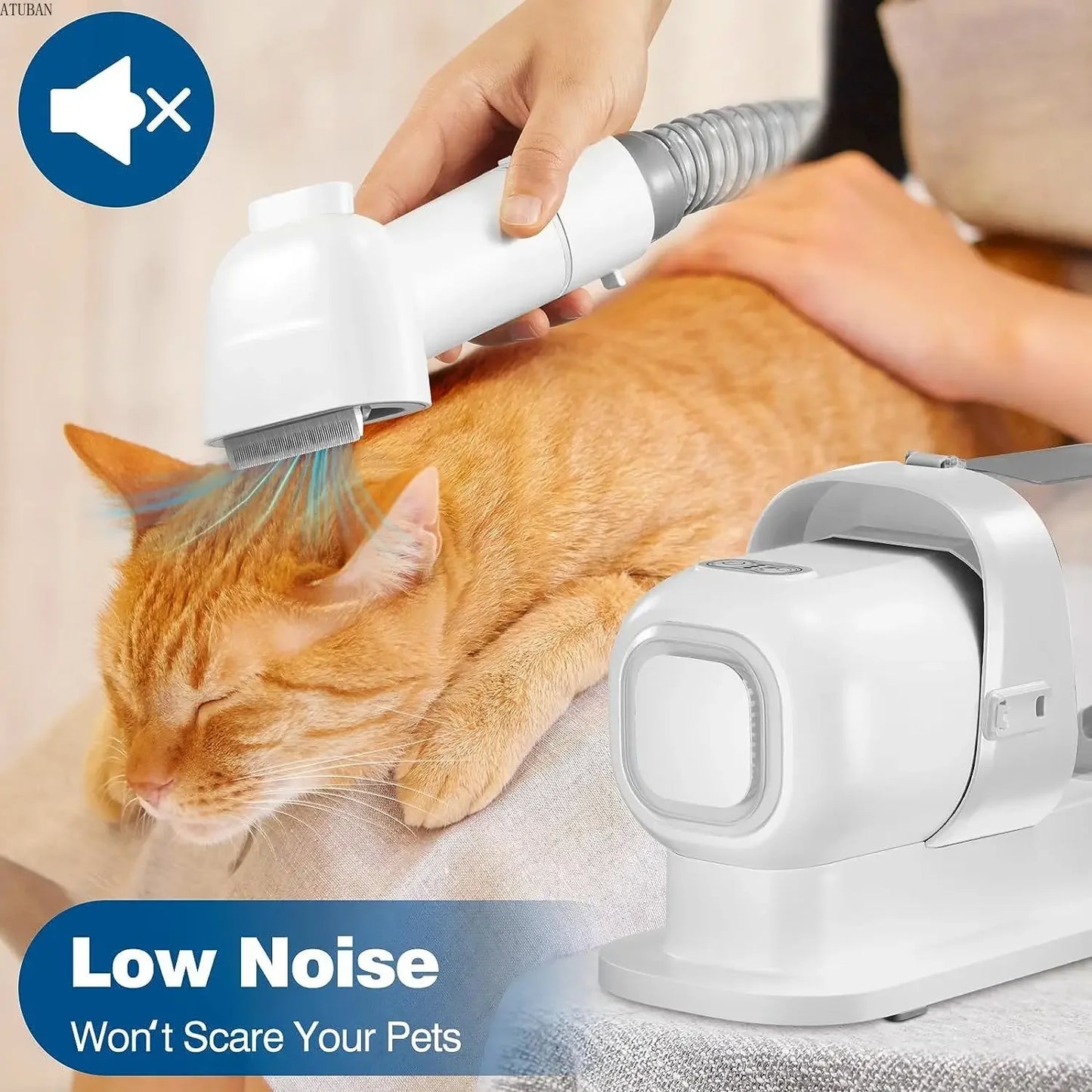 Haleva™ GroomPro 2-in-1 Grooming Vacuum System