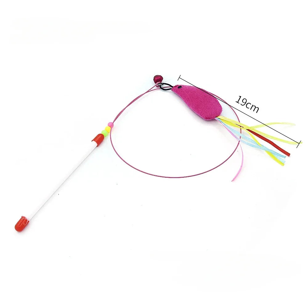 Haleva™ Hands-Free Cat Wand Toy