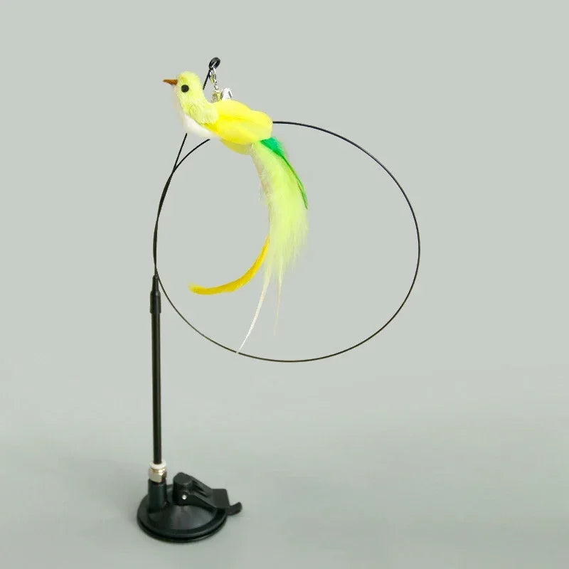 Haleva™ Hands-Free Cat Wand Toy