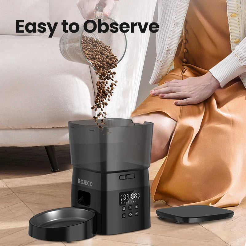 Haleva™ AutoFeed Pro – Smart Portion Control Feeder