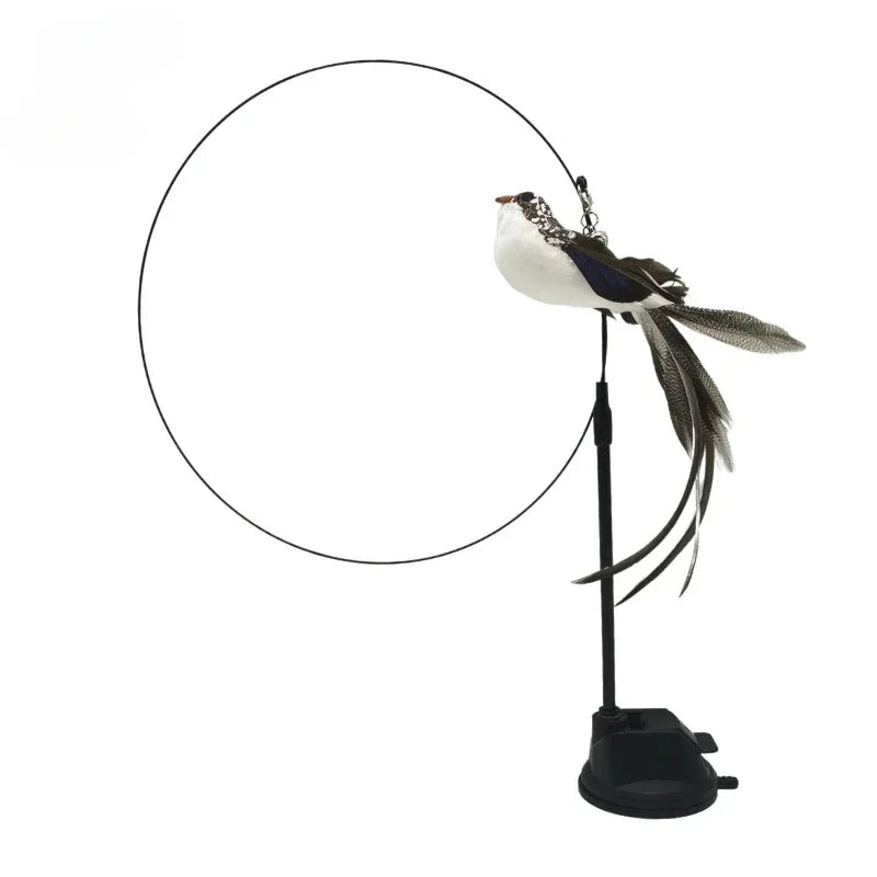 Haleva™ Hands-Free Cat Wand Toy
