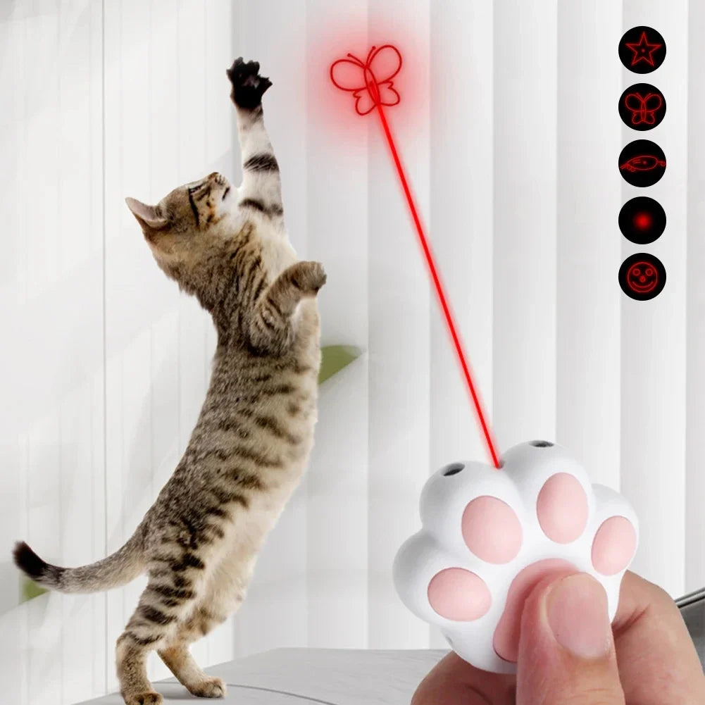 Haleva™ LaserPlay Pro – Smart Interactive Cat Toy