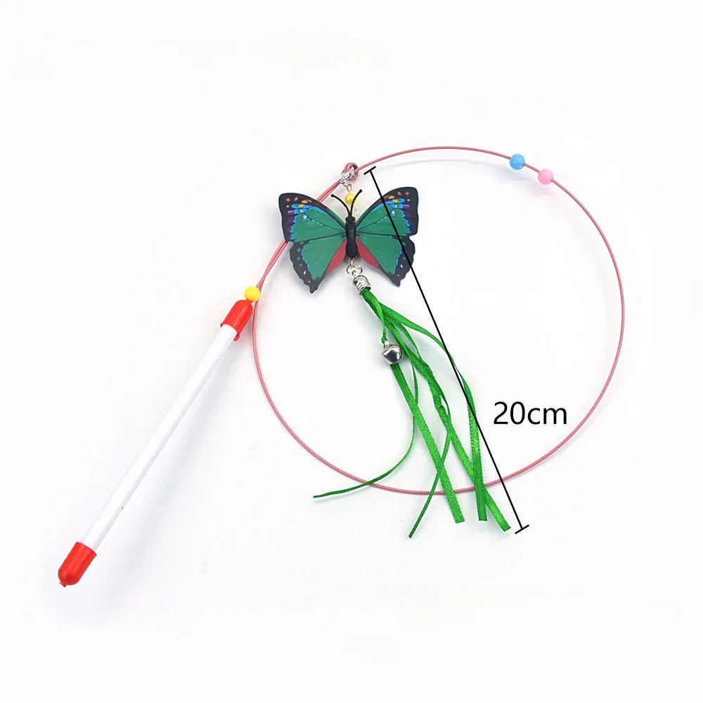 Haleva™ Hands-Free Cat Wand Toy