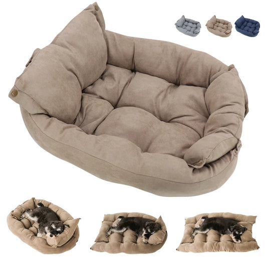 Haleva™ SnuggleHaven 3-in-1 Pet Bed