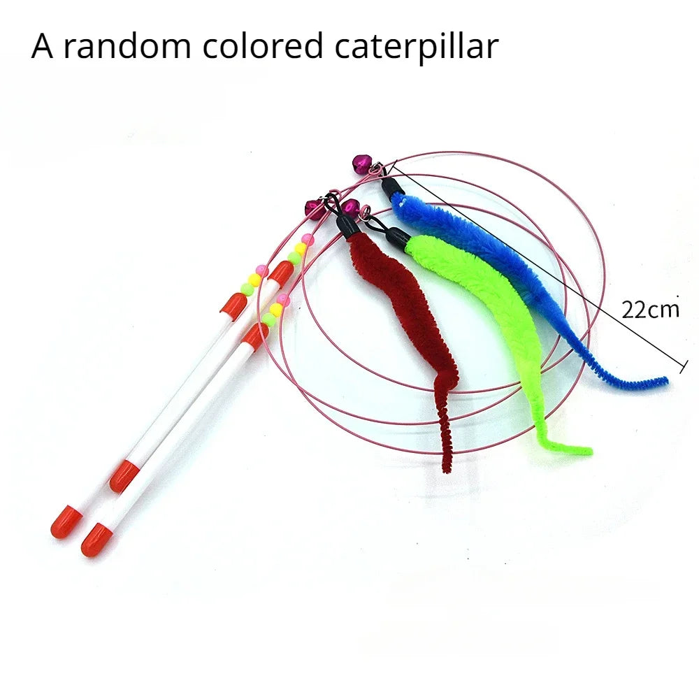 Haleva™ Hands-Free Cat Wand Toy