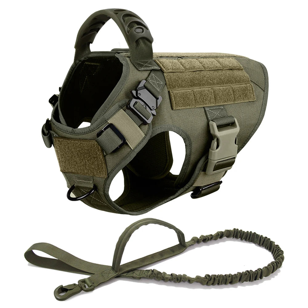Haleva™ Tactical Harness & Leash Set – Built for Dogs, Engineered for Control