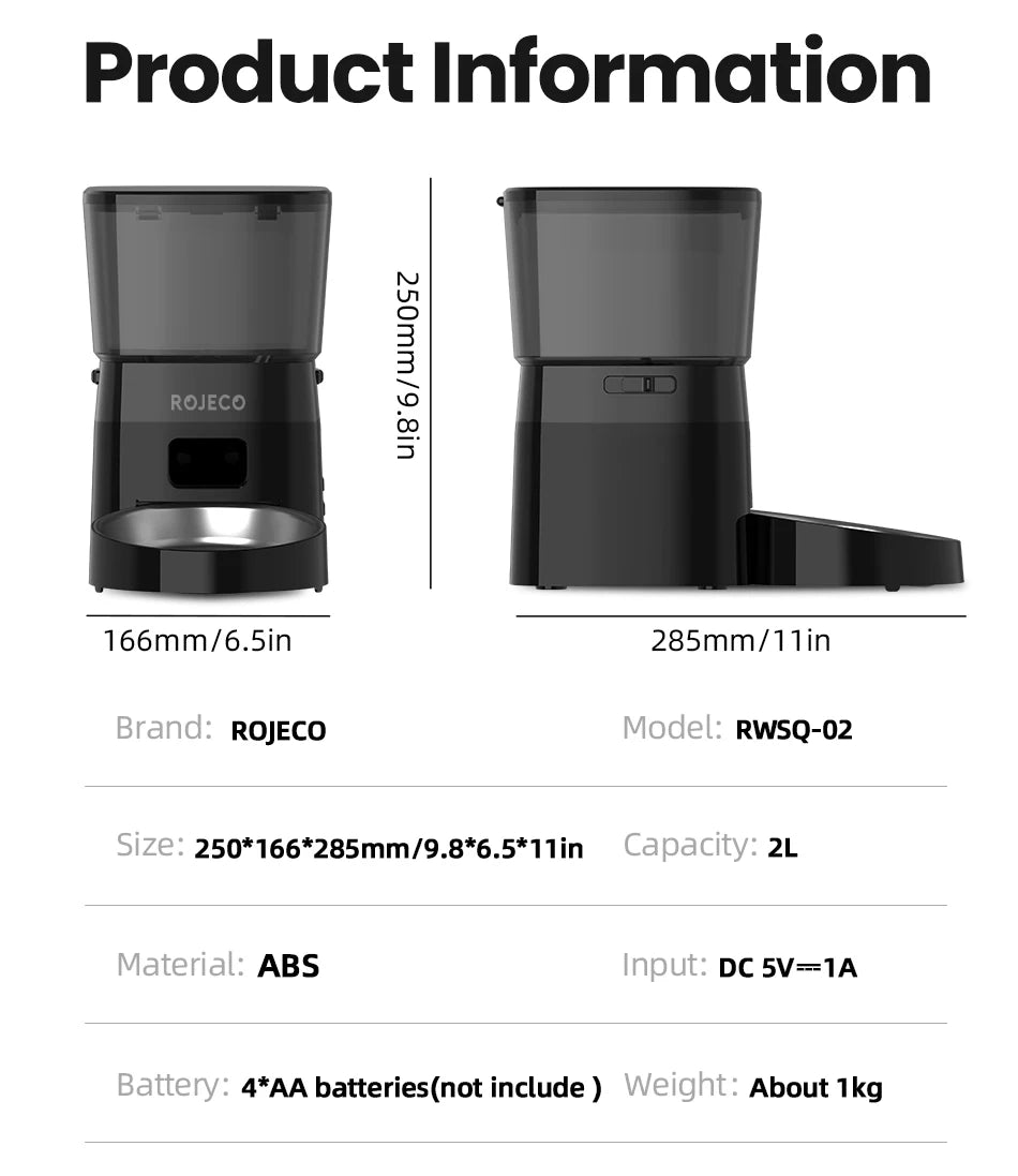 Haleva™ AutoFeed Pro – Smart Portion Control Feeder