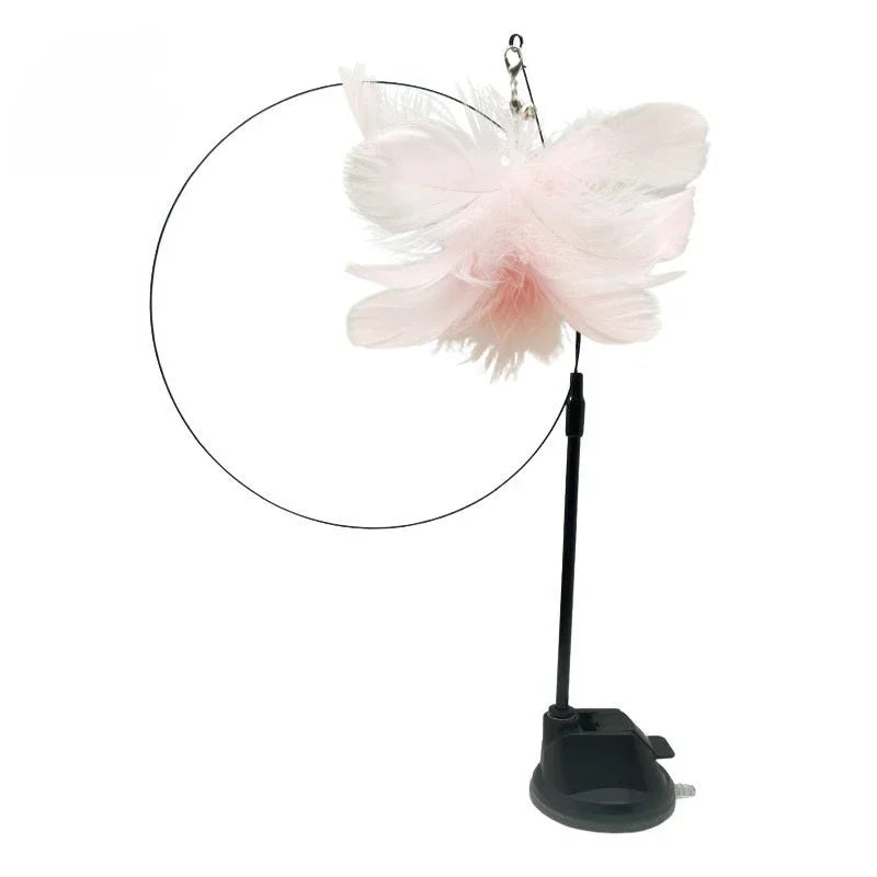 Haleva™ Hands-Free Cat Wand Toy