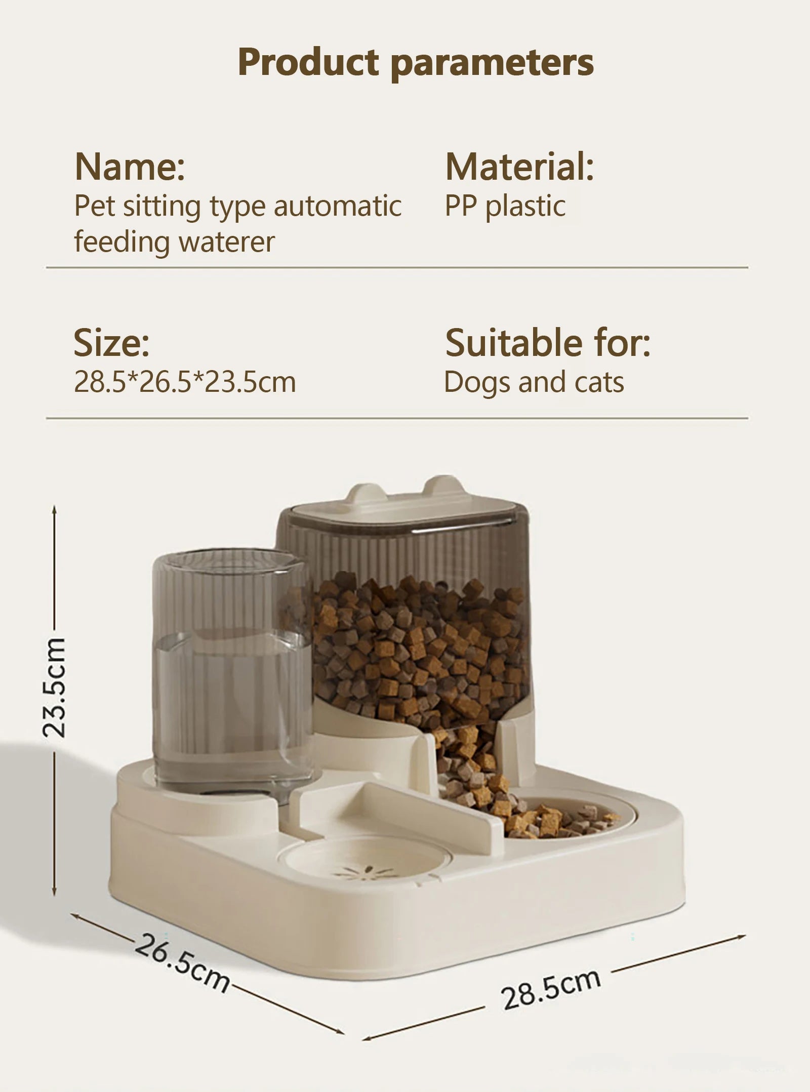Haleva™ DualDine Auto-Feeder & Water Station
