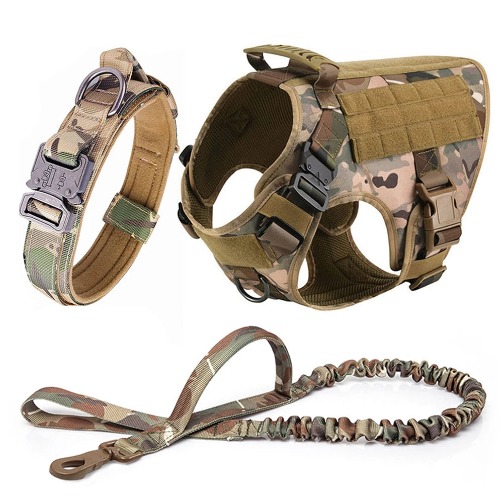 Haleva™ Tactical Harness & Leash Set – Built for Dogs, Engineered for Control