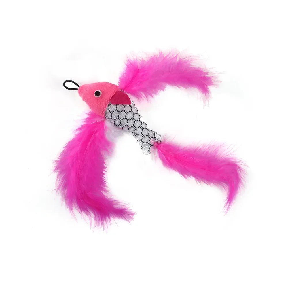 Haleva™ Hands-Free Cat Wand Toy