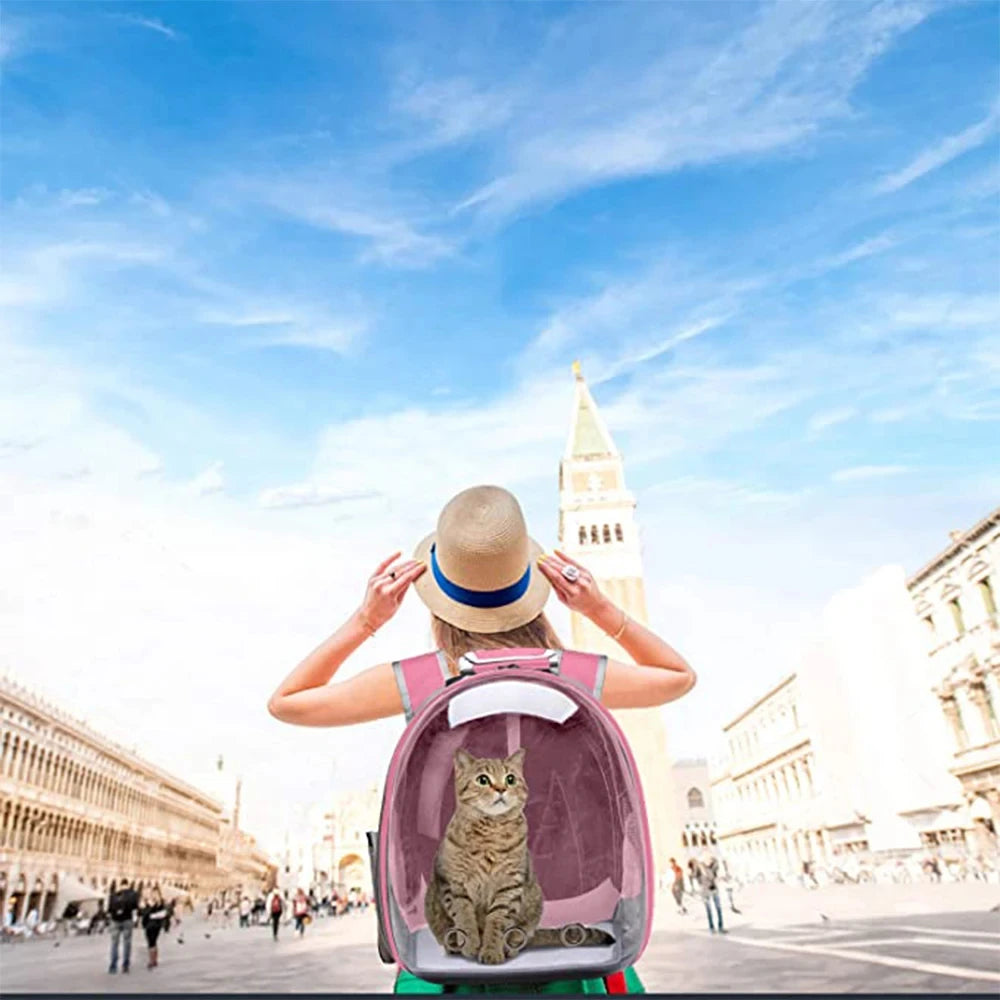 Haleva™ Bubble Capsule Pet Backpack