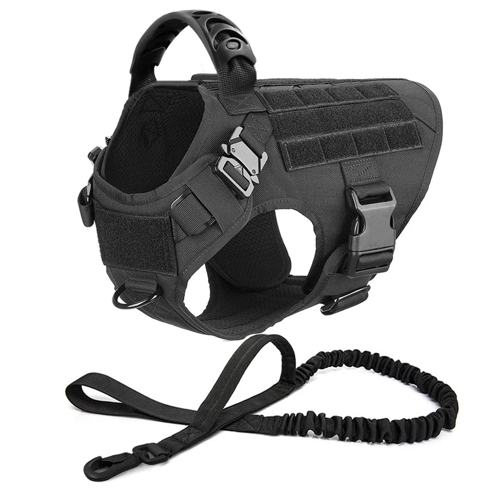 Haleva™ Tactical Harness & Leash Set – Built for Dogs, Engineered for Control