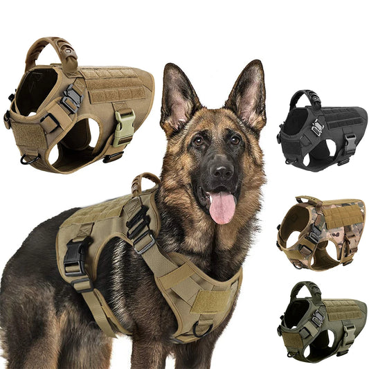 Haleva™ K9 Commando Pro – Tactical Dog Harness for Elite Performance