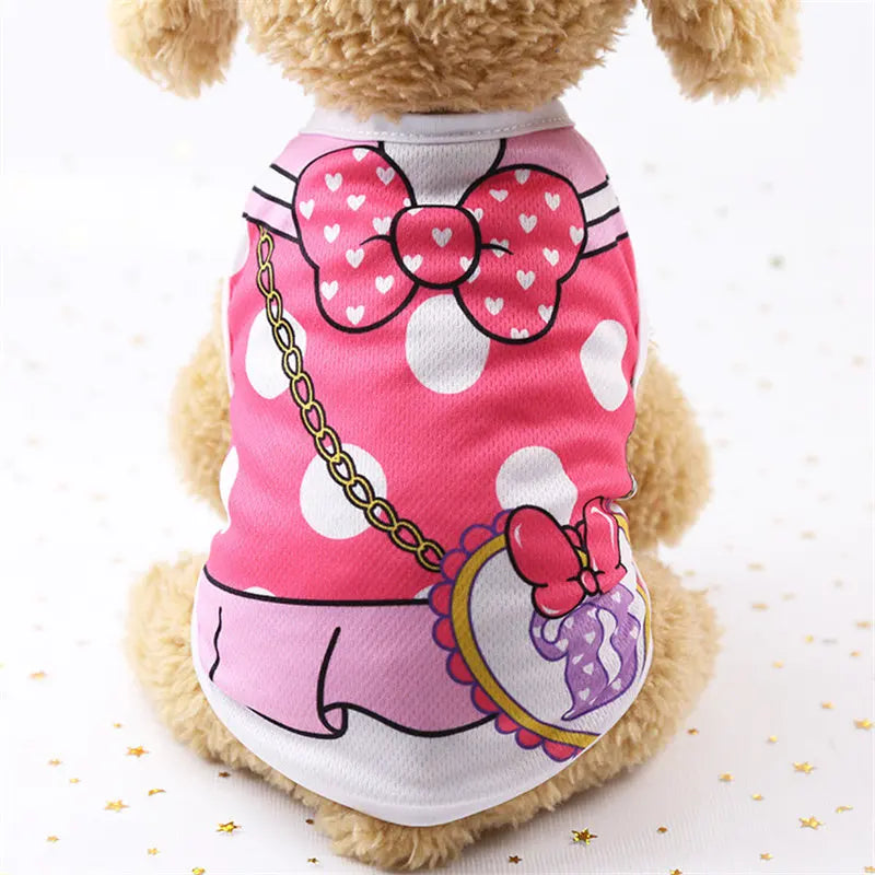 Haleva™ All Season Cartoon Pet T-Shirt