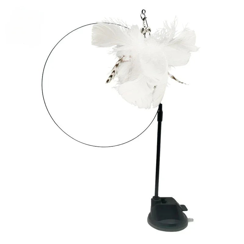 Haleva™ Hands-Free Cat Wand Toy