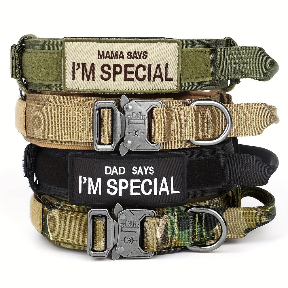 Haleva™ K9 Commando Pro Collar – Tactical Control for Working & Active Dogs