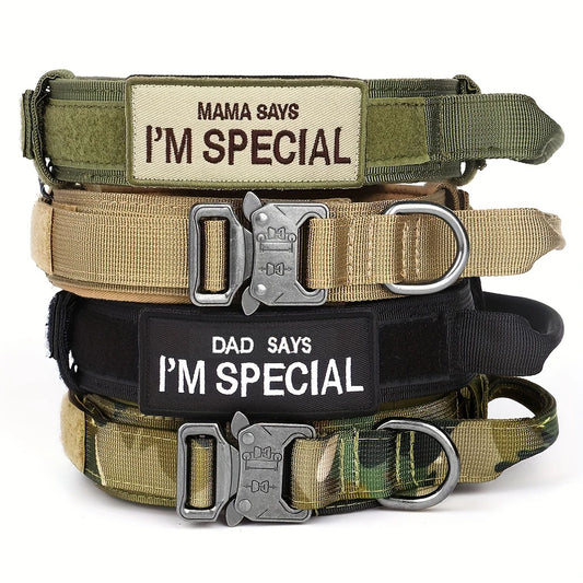 Haleva™ K9 Commando Pro Collar – Tactical Control for Working & Active Dogs