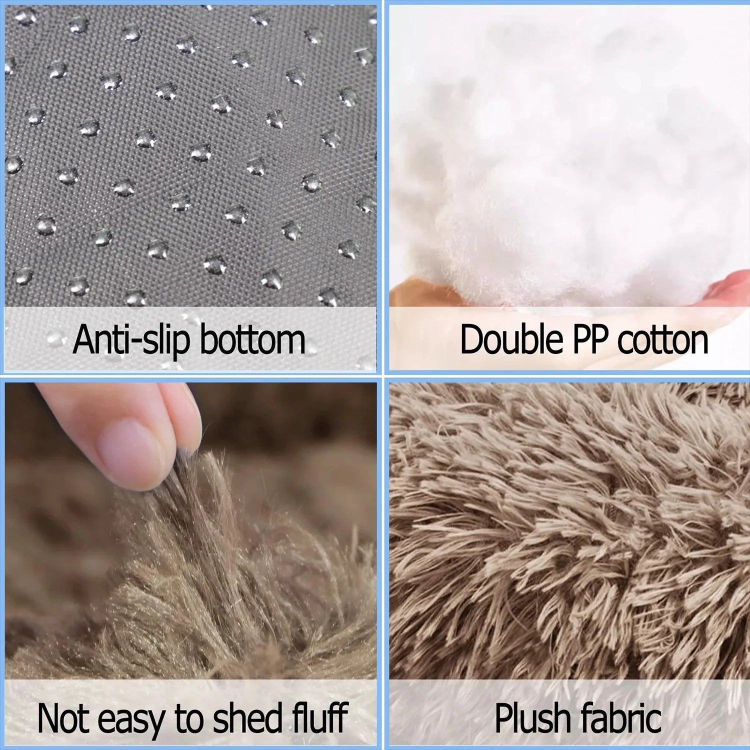 Haleva™ Plush Nest Bed – Winter-Ready Comfort for Cats & Dogs
