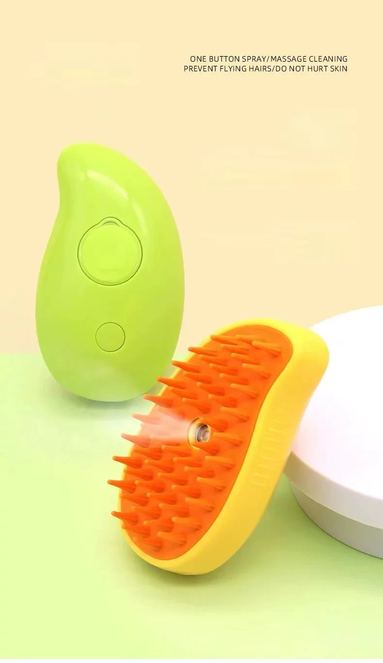 Haleva ProGroom™ 3-in-1 Electric Brush "Vet-Approved Deshedding & Massage for Cats & Dogs"