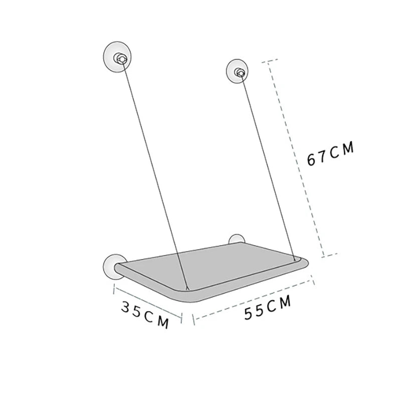 Haleva™ SkyLounge Cat Hammock