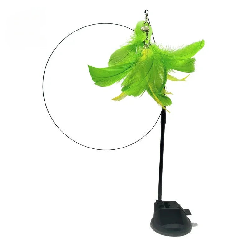 Haleva™ Hands-Free Cat Wand Toy