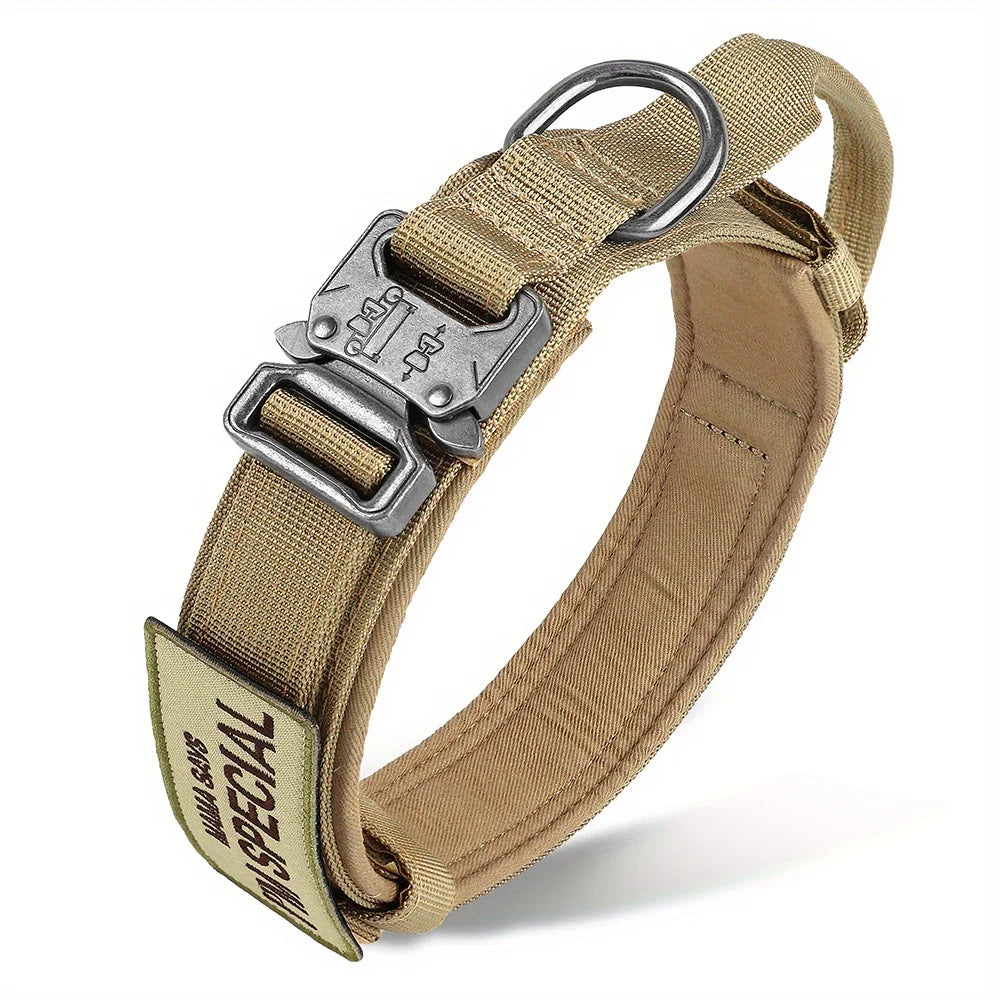 Haleva™ K9 Commando Pro Collar – Tactical Control for Working & Active Dogs
