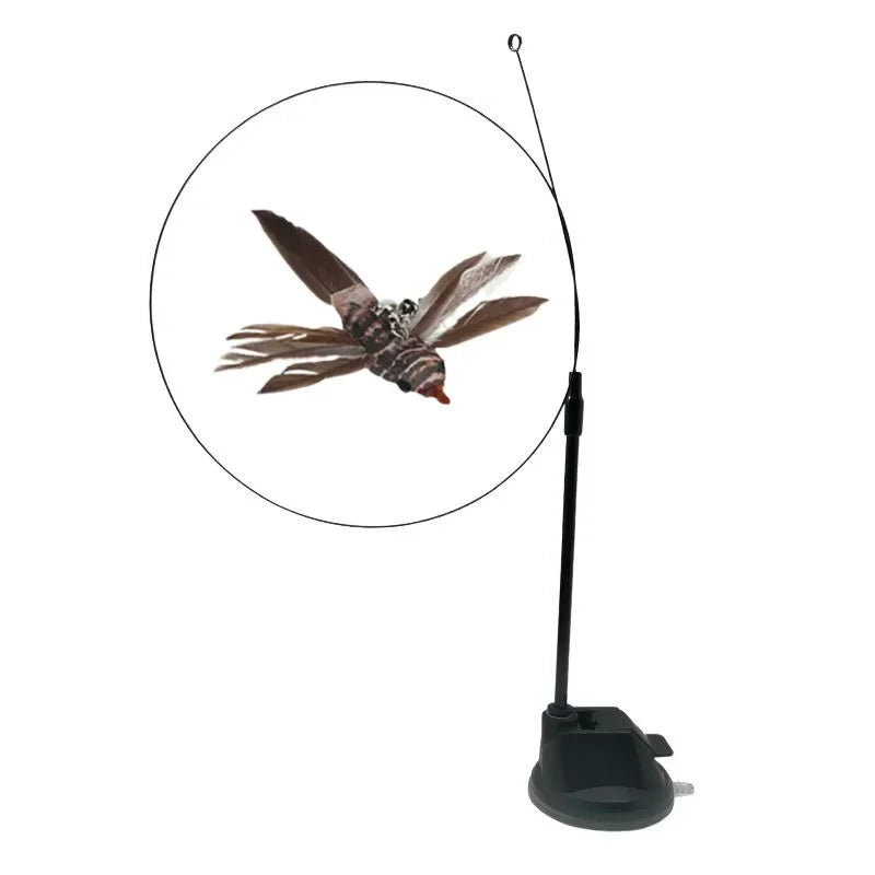 Haleva™ Hands-Free Cat Wand Toy