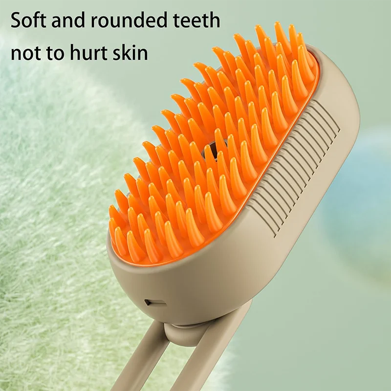 Haleva™ PurrGlow 2.0, 3-in-1 Steam Grooming Brush