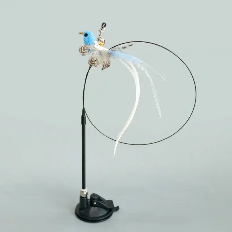 Haleva™ Hands-Free Cat Wand Toy