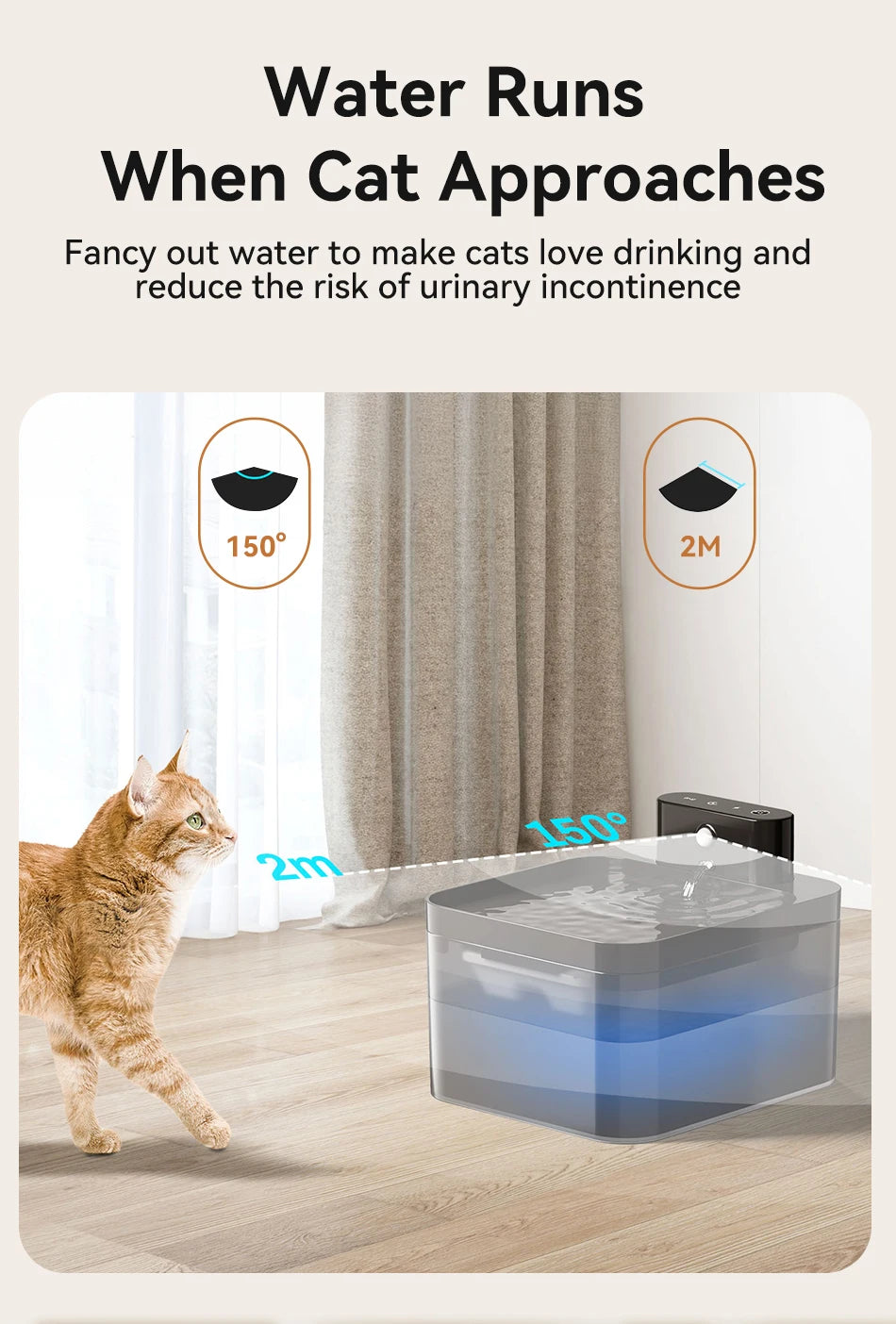 Haleva™ AquaPura Smart Fountain