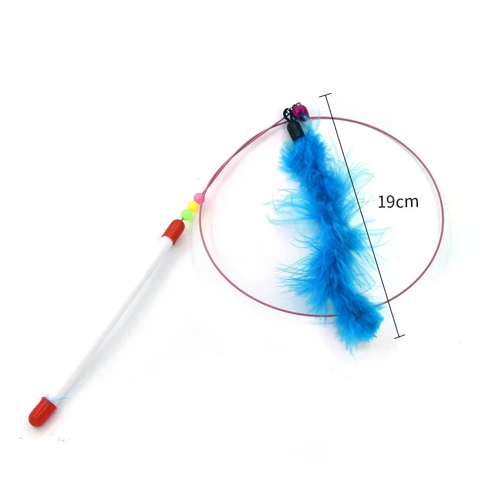 Haleva™ Hands-Free Cat Wand Toy