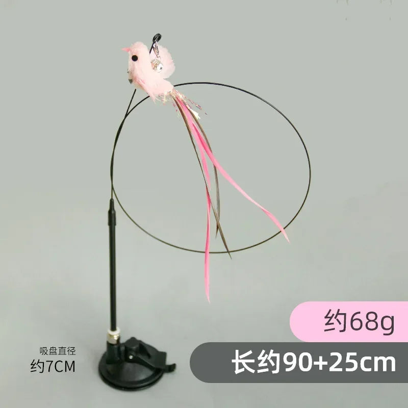Haleva™ Hands-Free Cat Wand Toy