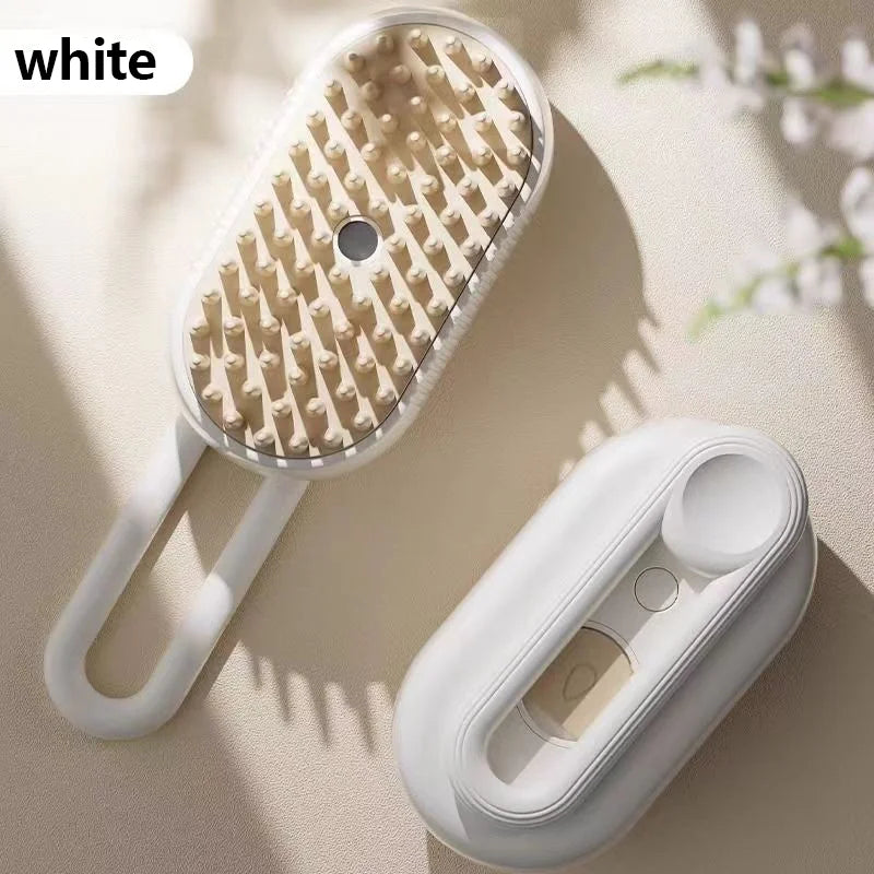 Haleva™ PurrGlow 2.0, 3-in-1 Steam Grooming Brush