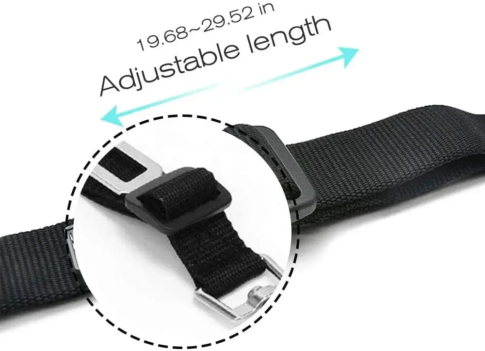 Haleva™ SafeRide Pro Adjustable Pet Seatbelt