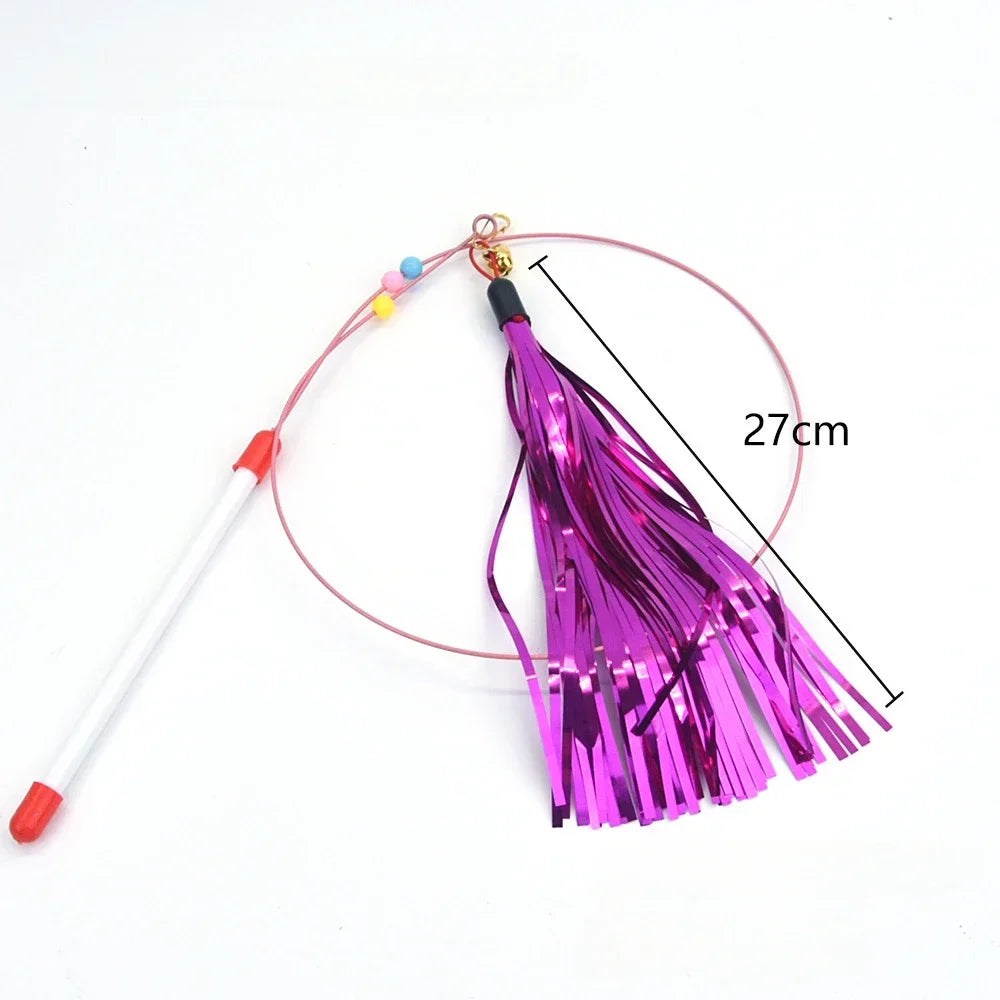 Haleva™ Hands-Free Cat Wand Toy