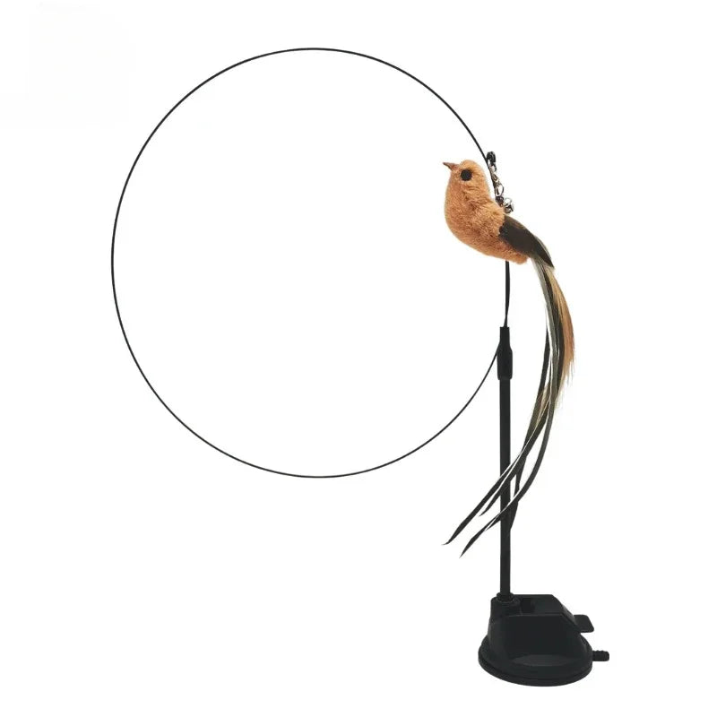 Haleva™ Hands-Free Cat Wand Toy