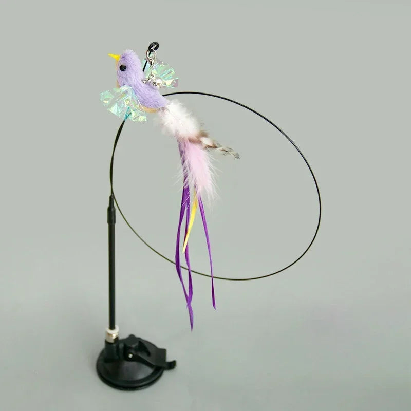 Haleva™ Hands-Free Cat Wand Toy