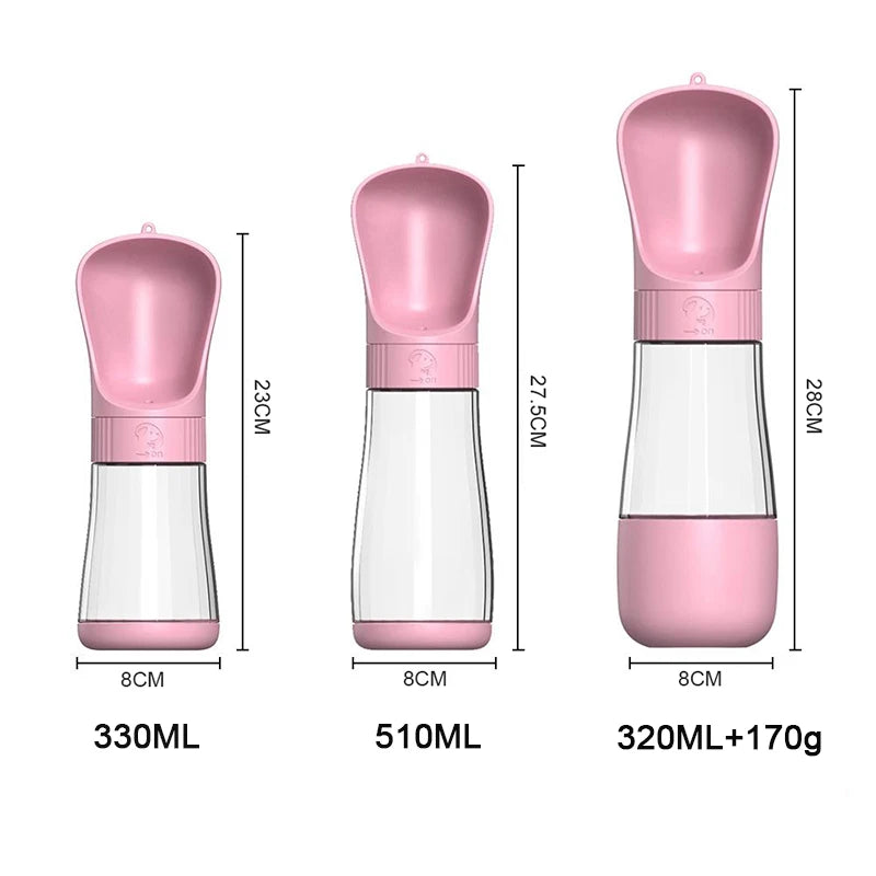 Haleva™ 2-in-1 Travel Hydration & Snack Bottle