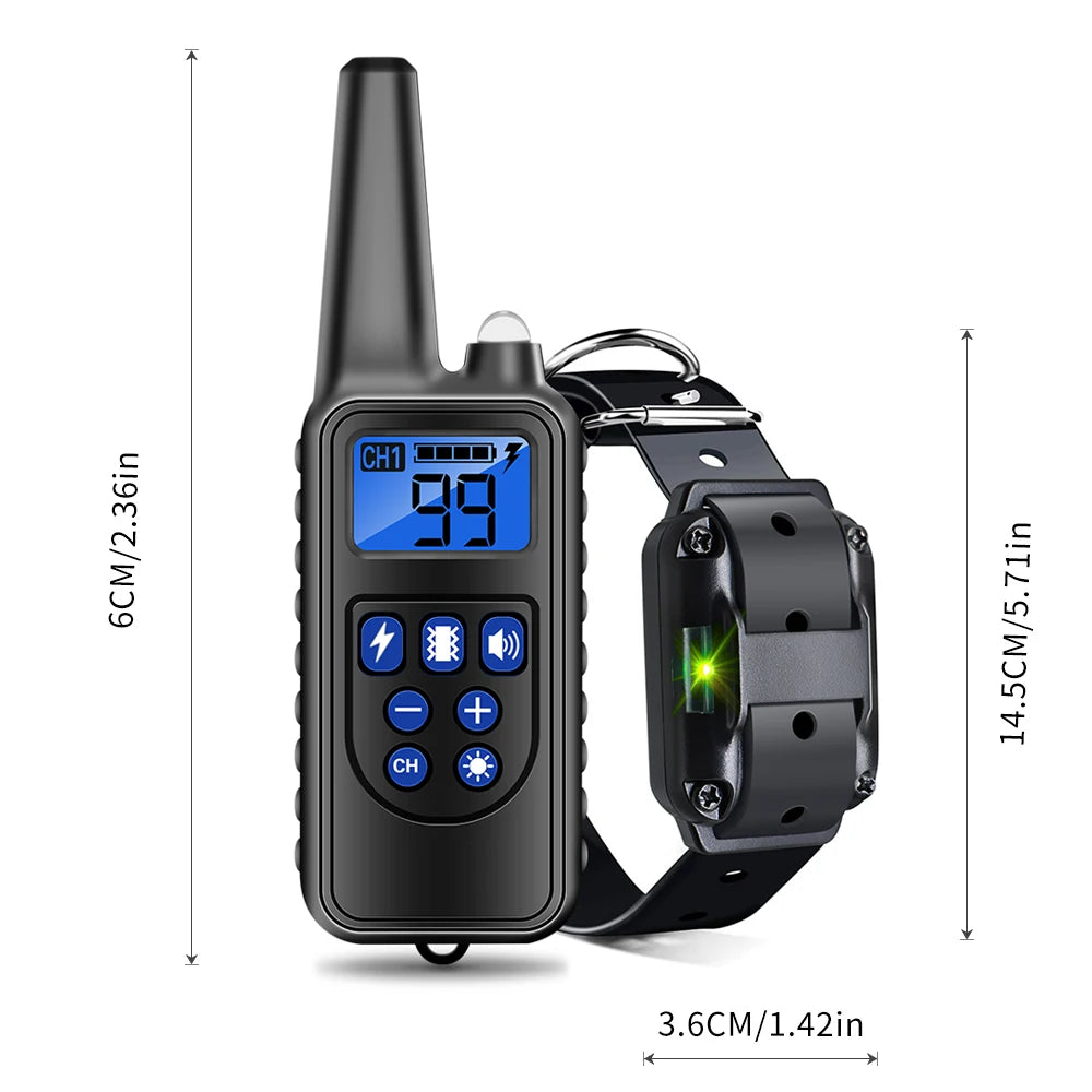 Haleva™ ProTrain Collar – Humane, Smart & Waterproof