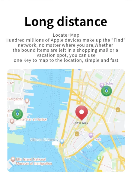 Haleva™ SmartTag Mini – Seamless Apple GPS Tracking