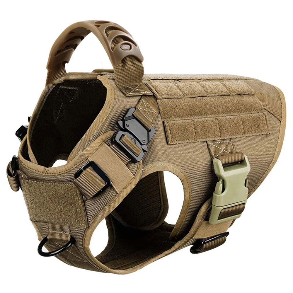 Haleva™ K9 Commando Pro – Tactical Dog Harness for Elite Performance