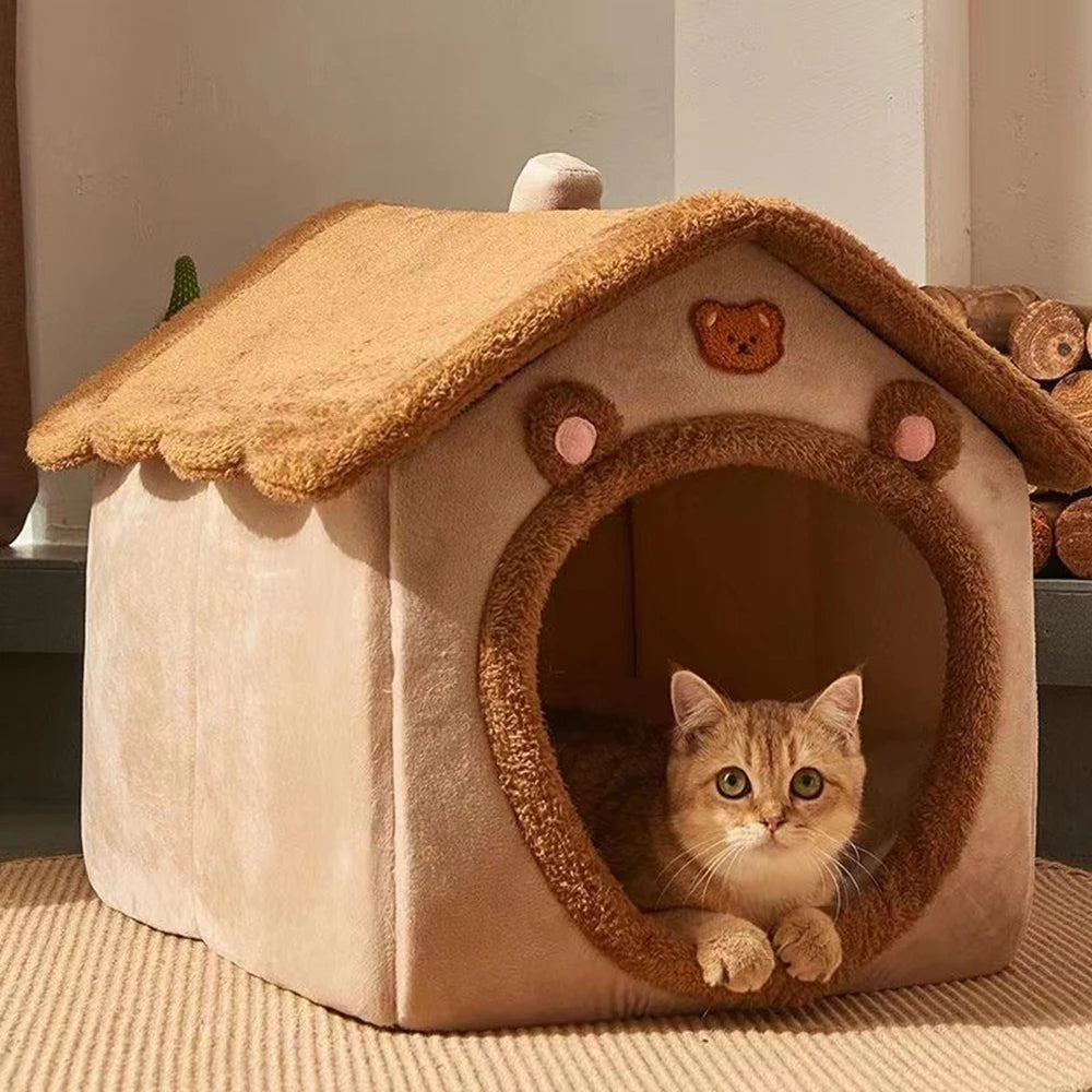 Haleva™ SnuggleHaven 4-Season Pet Bed