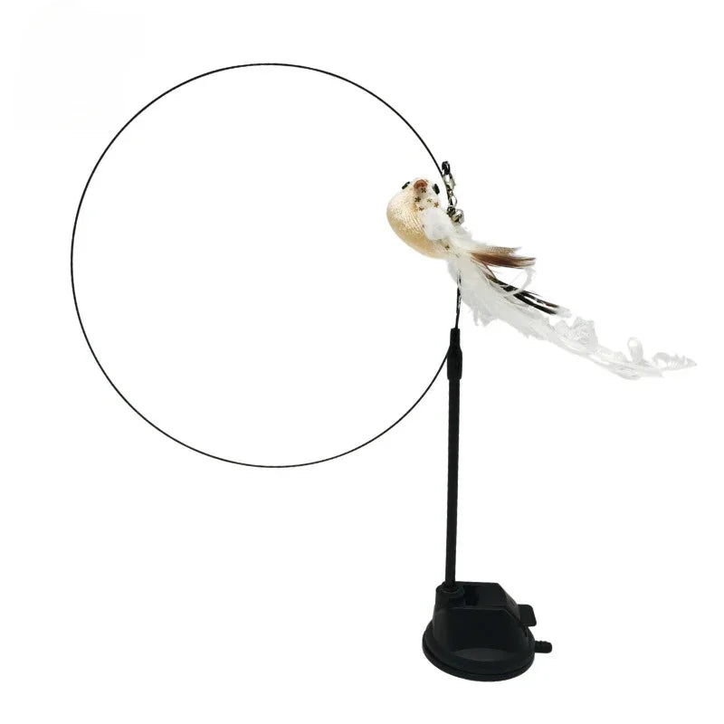 Haleva™ Hands-Free Cat Wand Toy
