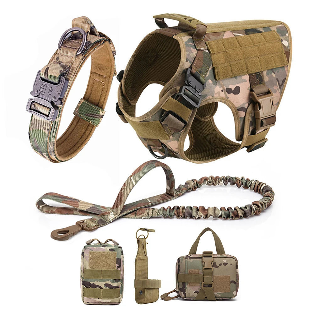 Haleva™ Tactical Harness & Leash Set – Built for Dogs, Engineered for Control