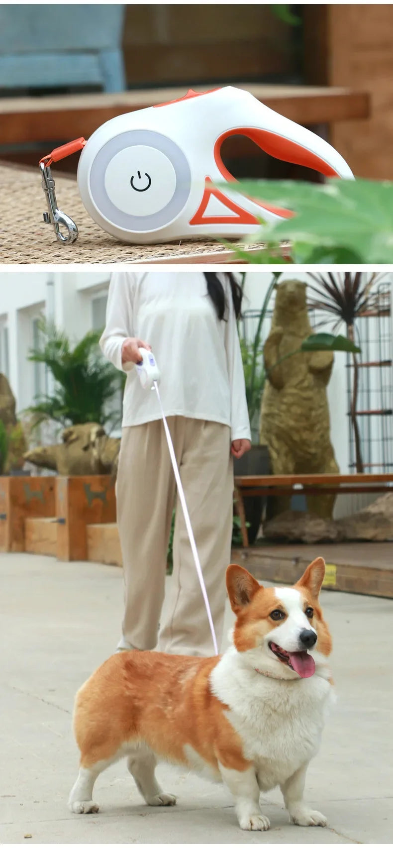 Haleva™ GlowGrip Leash